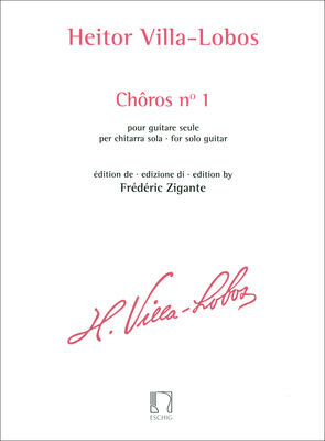 Editions Max Eschig Villa-Lobos Choros No. 1
