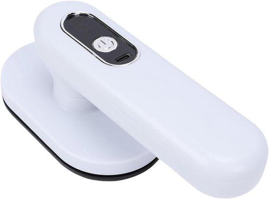 VBESTLIFE Draadloos Mini Strijkijzer Wit met 1200 mAh Batterij
