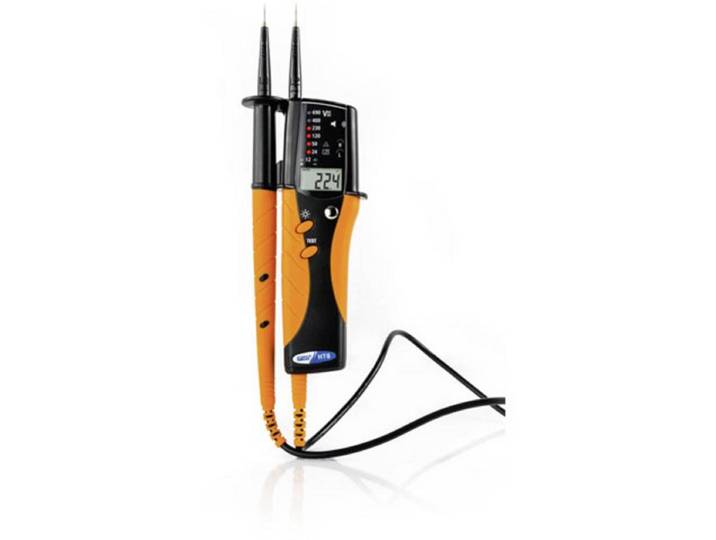 HT Instruments HT8 Tweepolige spanningstester CAT III 690 V\, CAT IV 600 V Akoestisch\, Staafdiagram\, LCD\, LED