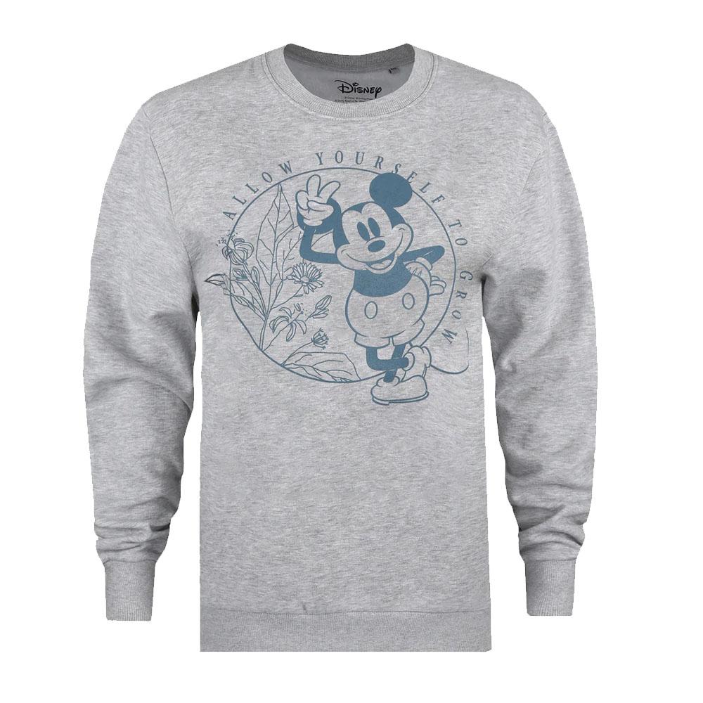 Disney - "Allow Yourself To Grow" Sweatshirt für Damen (Grau meliert)