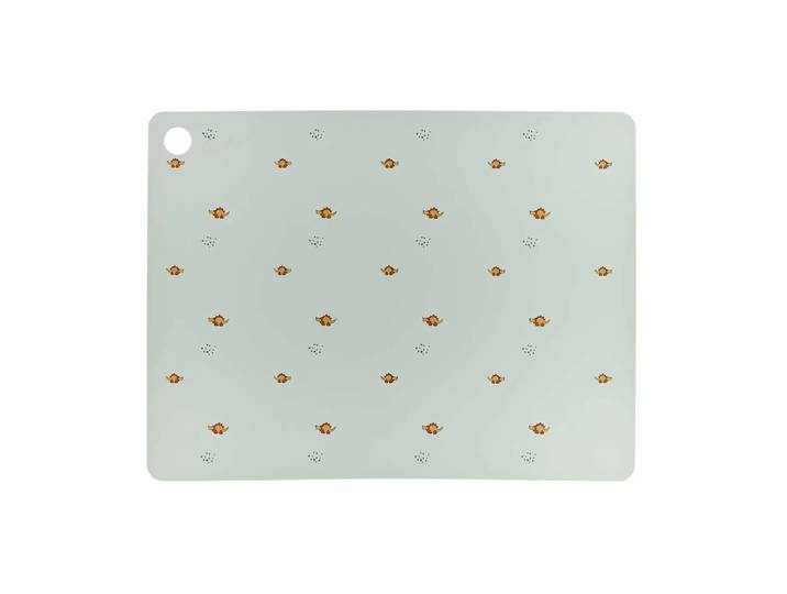 OYOY Billy Dino dessous de table 34x45 cm Vert pâle