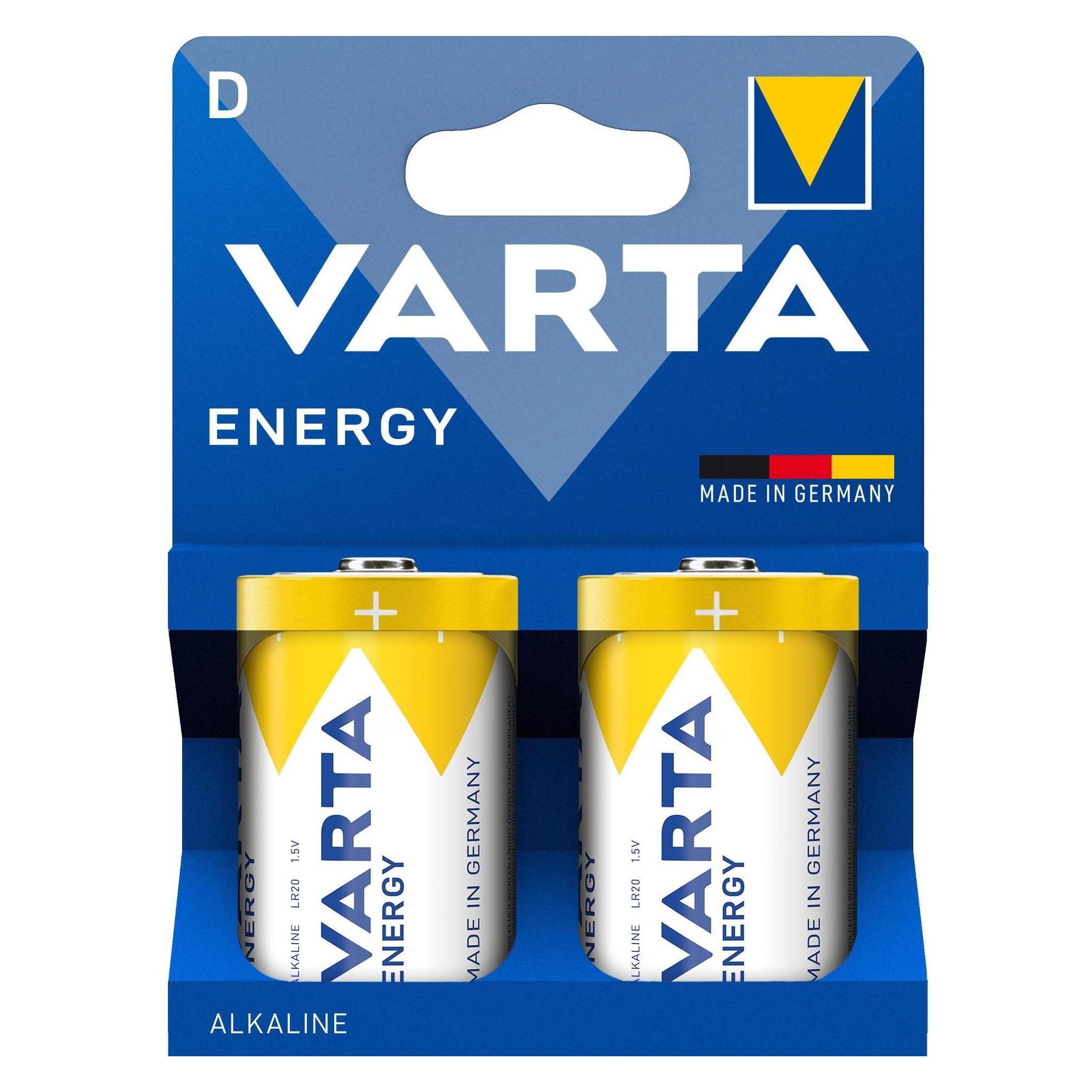 Varta Energy (2 Stk., D, 15800 mAh) (04120229412)