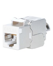 Intellinet Cat6a 10G STP Keystone-Modul weiß CAT 6a Weiß (791304)