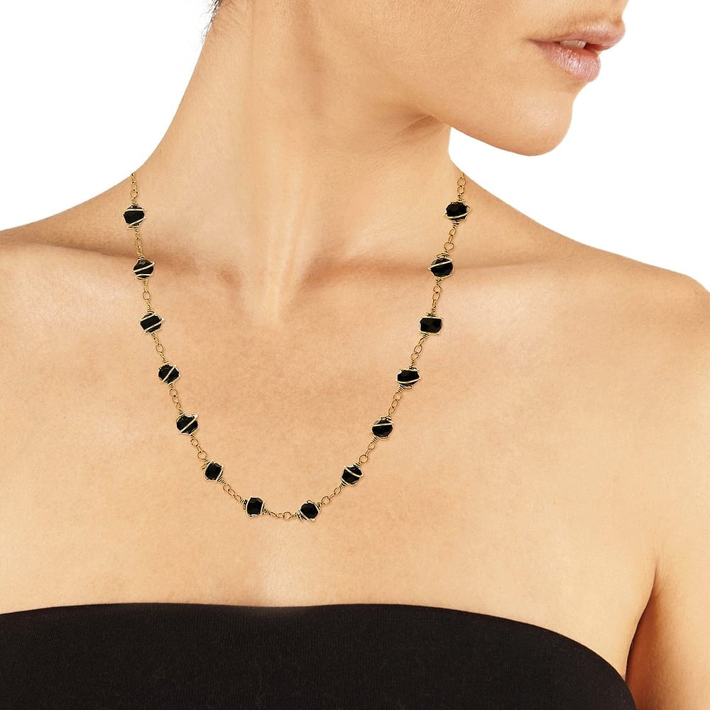 Collier Cleor En Plaqué Or Femme