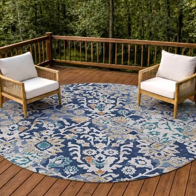 Addison Rugs Machine Washable Indoor/ Outdoor Global Avon Chantille Rug