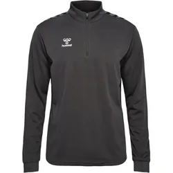 hummel Hmlauthentic Half Zip Sweat Herren - asphalt - XL