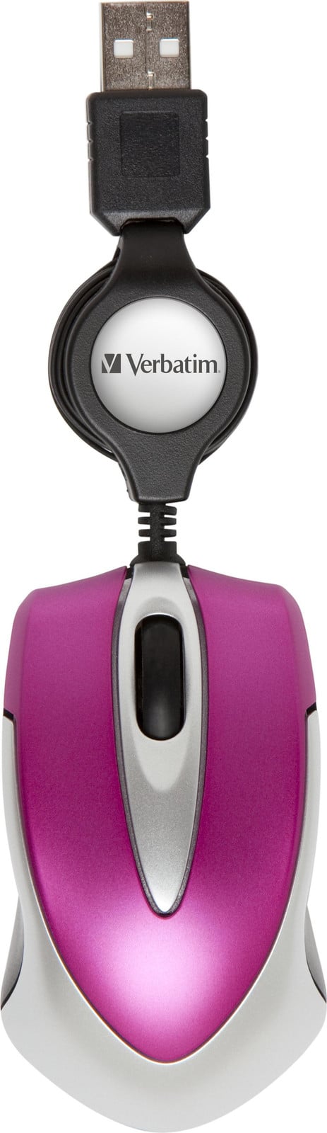 Verbatim 49021 Go Mini Optische Reis-muis, felroze