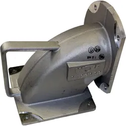 Wolf Brennerflansch Gussblock 90Gr. 248366999 für MGK-2