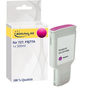 kompatibel für HP 727, F9J77A, 300ml, magenta