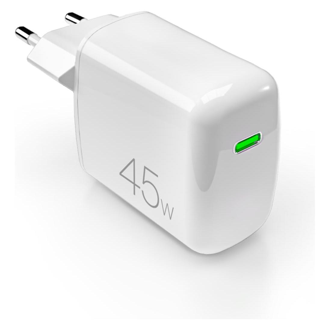 Puro Ladegerät (45 W, 1 Port) (PUFCMTCUSBC45WGWHI)