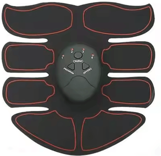 Uplift Curations Wireless EMS Muscle Stimulator   Electric Hip, Buttocks & Abdominal Fitness Trainer 8 Pack Abs