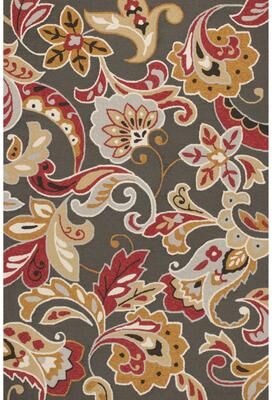 Domani Trails Boho Floral Indoor/ Outdoor Rug