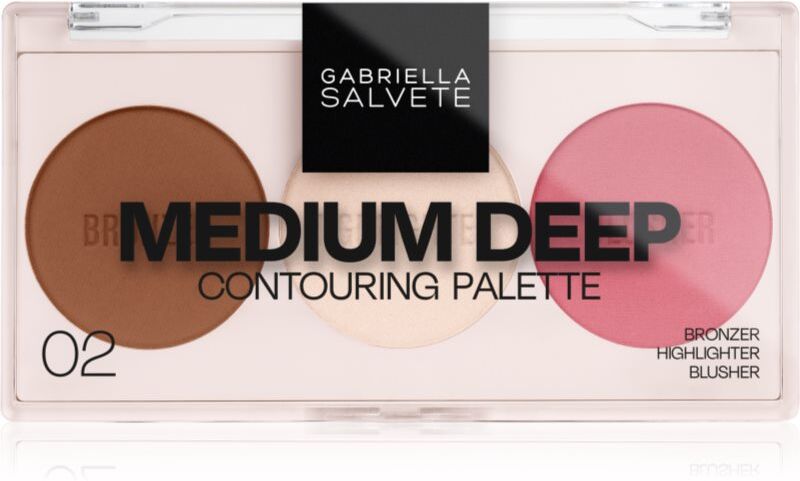 Gabriella Salvete Contouring Palette contouring palette shade 02 Medium Deep 9 g