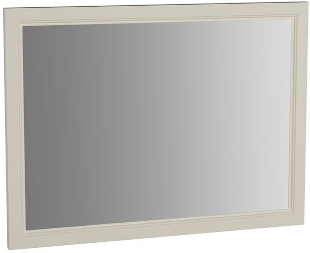 VitrA Valarte Flachspiegel 62221 945x30x700mm, Wandmontage, Korpus elefenbein matt, Dekor