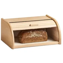 Zeller Rollbrotkasten braun, 40x18x28 cm
