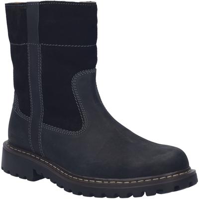 Stiefel JOSEF SEIBEL "Chance, schwarz", Herren, Gr. 47, schwarz, Schuhe Stiefel