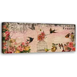 WANDBILD karte aus paris