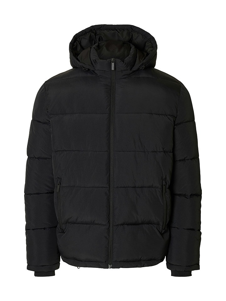 SELECTED HOMME Winterjacke "Cooper" in Schwarz - XXL
