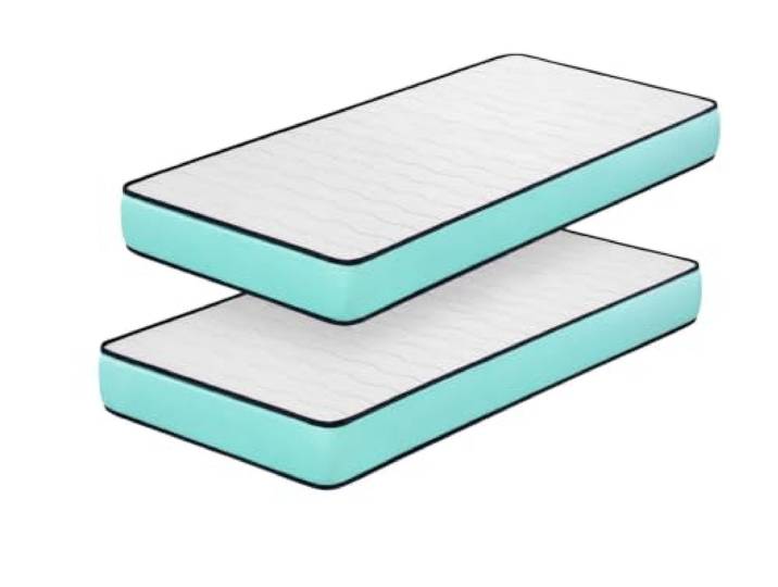 DORMISSIMO Matratze Pack 2 Promo Confort 90x160 -H2- Höhe 14 cm Super weiche Polsterung - jugendlich - ideal für Nest-Betten