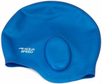 Badmössa Ear Cap - blå