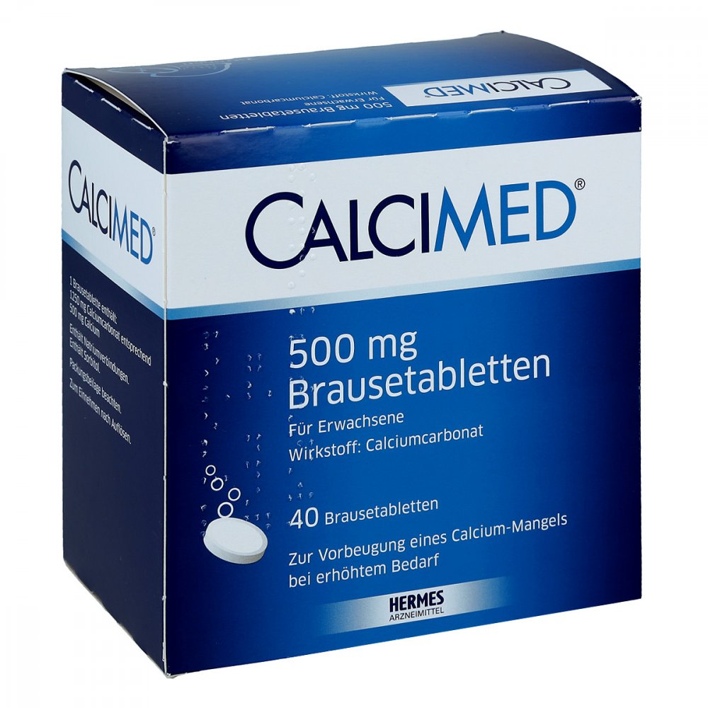 HERMES Arzneimittel GmbH Calcimed 500mg 09750168