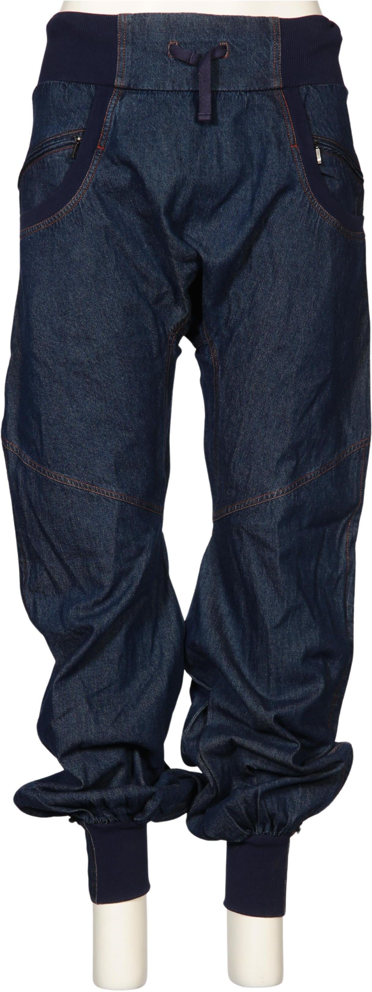 Chapati Berlin Damen Jeans, Marineblau, Gr. XL, Baumwolle - Second Hand