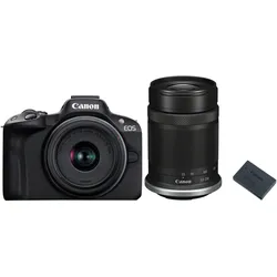 Canon EOS R50 Kit 18-45 + 55-210mm + Akku