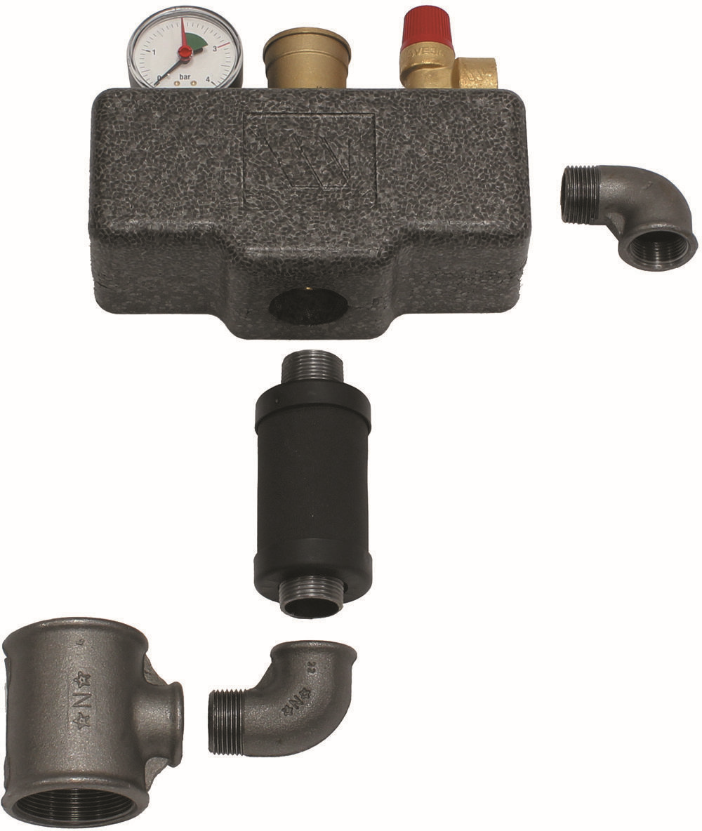 Groupe de sécurité chaudière Vaillant ecoVIT 0020060830 VKK 486/5 et VKK 656/4, pour chaudières 65 kW