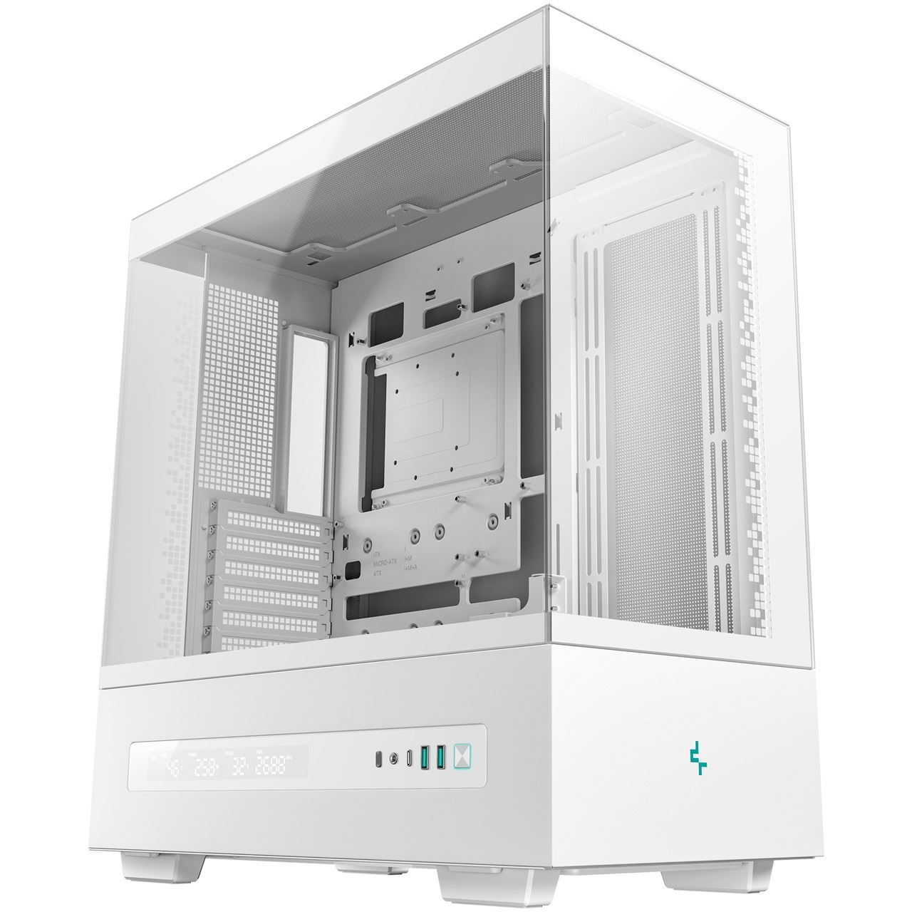 Deepcool CH690 Digital Midi Tower ohne Netzteil weiss