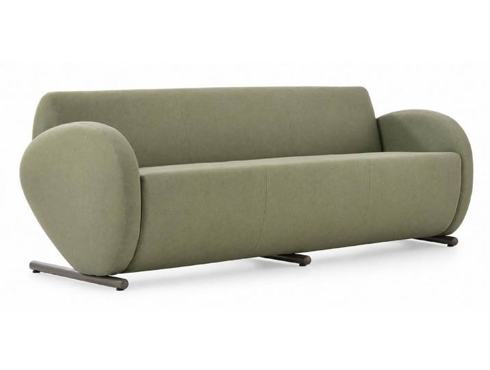 JVmoebel 3-Sitzer Dreisitzer Sofa Stoffsofa Wohnzimmer Modern Elegant Bequem Stilvoll, 1 Teile, Wasserabweisend