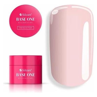 Silcare Base One Builder Gel French Pink 15g - Perfect For Nail Art (French Pink, UV-Gel Lack) (58268257)