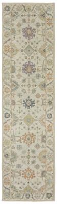 Style Haven Palma Wool Hand-Knotted Oriental Beige/ Green Area Rug