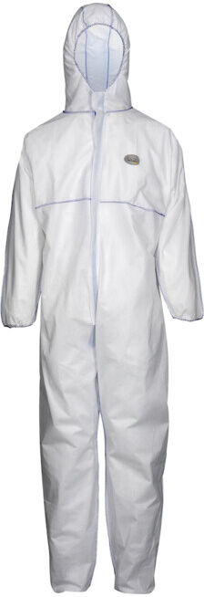 ASATEX Combinaison SMS-1, T. 3XL, blanc (SMS-1/3XL)