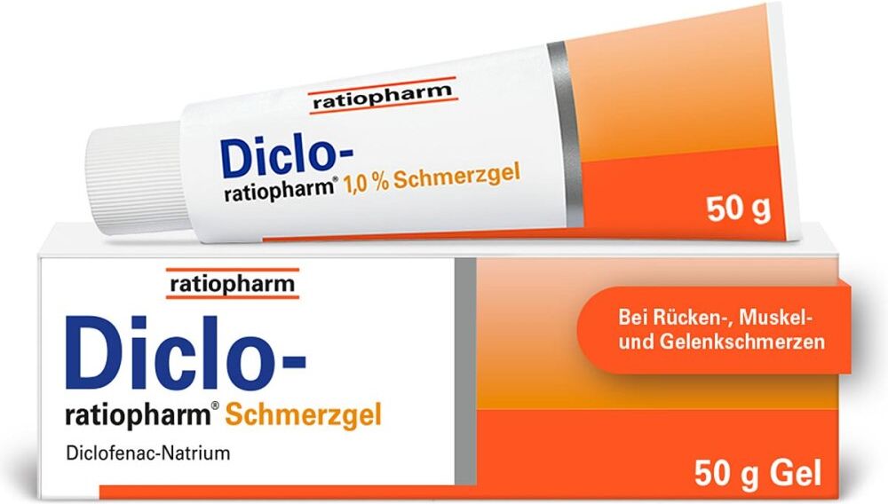 Diclo-ratiopharm Diclo ratiopharm Schmerzgel 50g