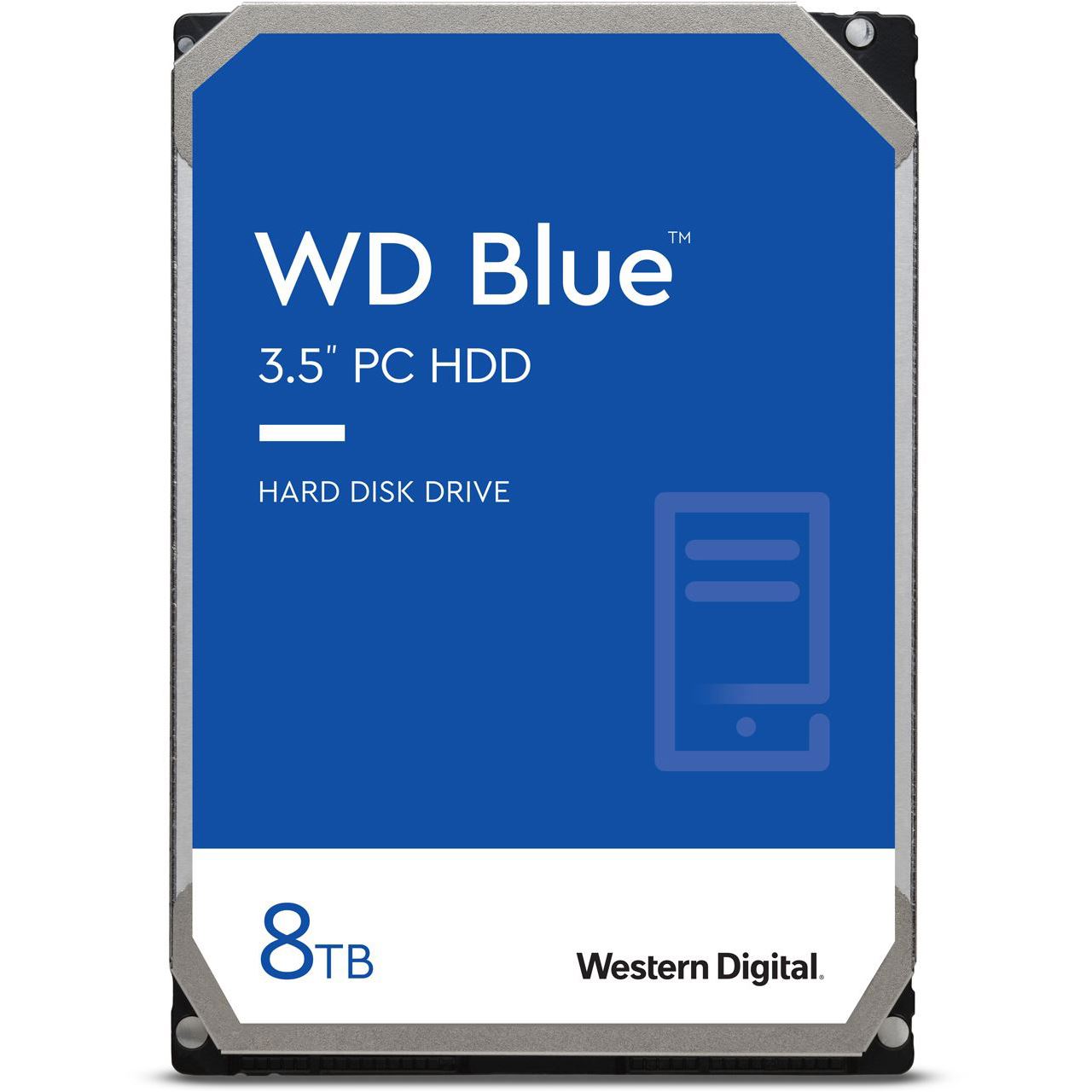 8TB WD Blue WD80EAAZ 256MB 3.5" (8.9cm) SATA 6Gb/s