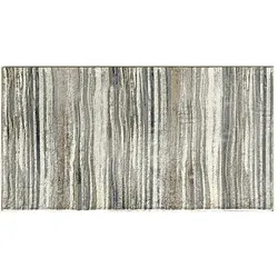 como Kurzflorteppich  Velvet SG 25 , silber , Synthetische Fasern , Maße (cm): B: 80