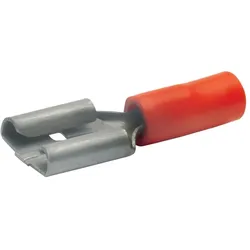 Klauke, Kabelverbindung, Flachsteckhülse 0,5-1qmm 8201 PVC/PA verzinnt Steckbreite 2,8mm 8201