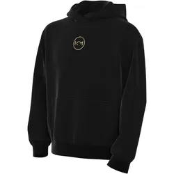 Nike Kylian Mbappe Club Fleece Hoodie Kinder schwarz/gold