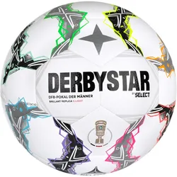 DERBYSTAR DFB-Pokal Brillant S-Light 290g Leicht-Fußball Kinder weiß 3
