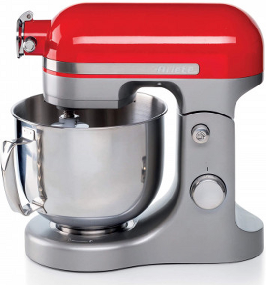 Küchenmaschine mit Planetenrührwerk  Ariete Moderna Rossa - Leistung 1600 Watt