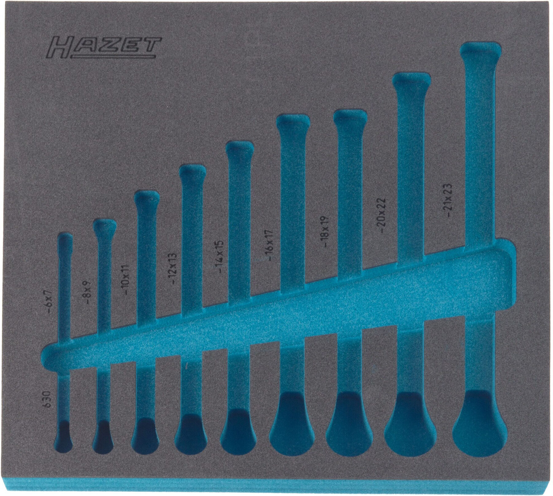 HAZET 2K-Weichschaum-Einlage 163-101L)