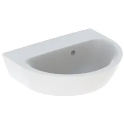 Geberit Renova Handwaschbecken 500495011 45 x 36 cm, weiß, ohne Hahnloch, mit Überlauf
