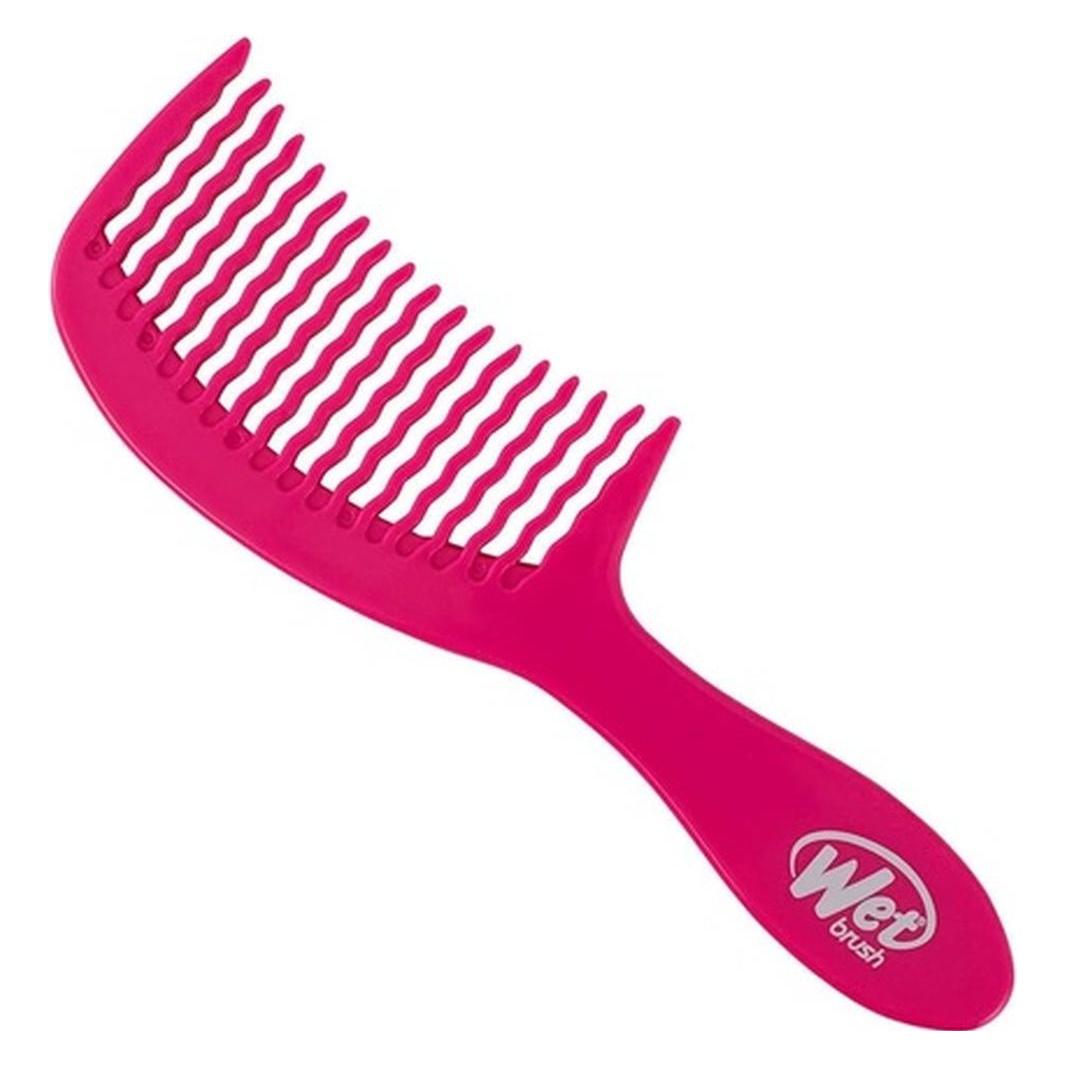 Wet Brush Detangling Comb Pink (736658969238)