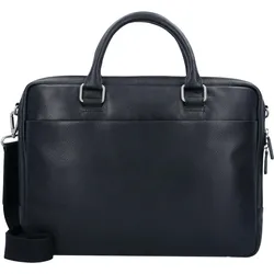 Leonhard Heyden Aktentasche mit RV 2 Fächer Berlin II (14.57"), Notebooktasche, Schwarz