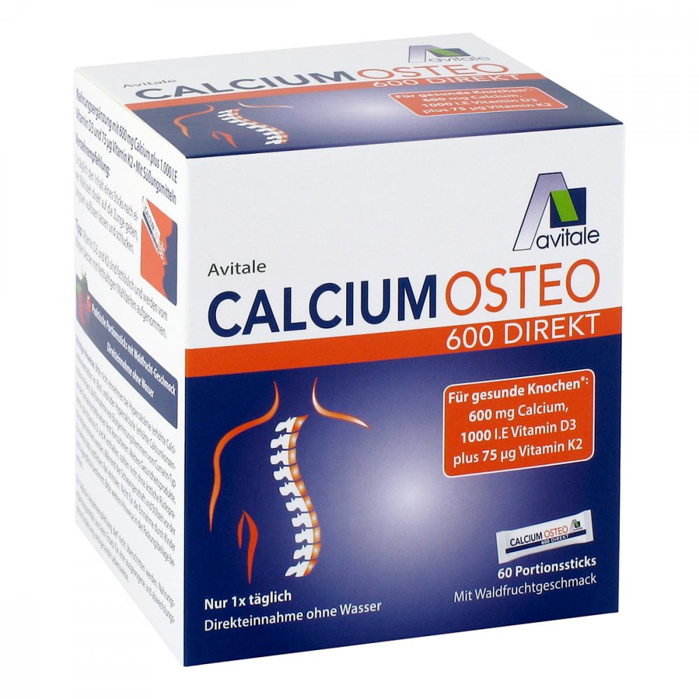 Avitale GmbH Calcium Osteo 600 Direkt Pulver 16508597
