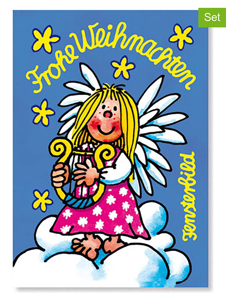 Lutz Mauder 2er-Set: Fensterfolien "Lautenengel" - ab 3 Jahren - onesize
