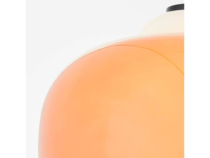 Brilliant Glas Hängelampe Blop, dimmbar, gelb / orange, für Wohn- / Esszimmer, Glas, Pendelleuchte