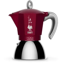 Bialetti Moka Induktion Espressokocher rot