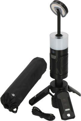Brennenstuhl LED Stehlampe UL 400 AT, 360° Ausleuchtung, dimmbar, Powerbank, ausfahrbar bis 1,03 m, schwarz, IP44