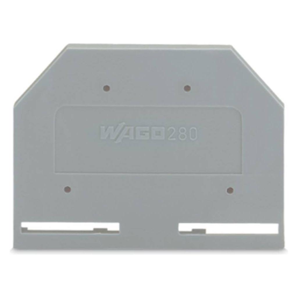Wago End and Intermediate Plate 2.5mm Thick (Anschlussleiste) (280-301)